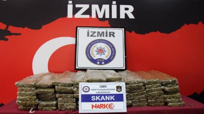 İzmir de uyuşturucu operasyonu: 22 tutuklama