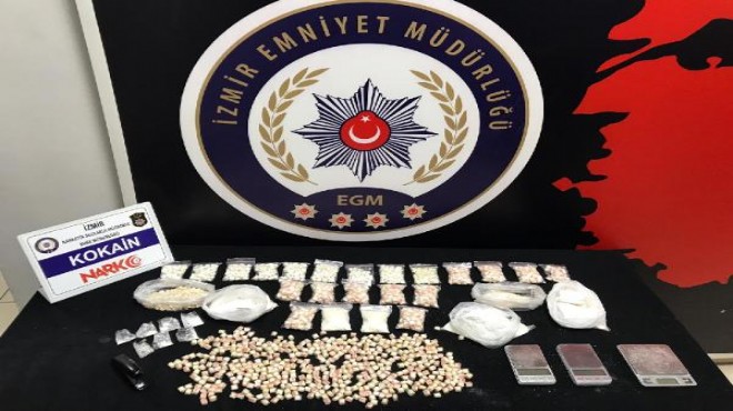 İzmir de uyuşturucu ticaretine 1 gözaltı!