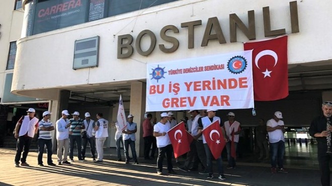 İzmir de vapurları durduran grevde 10. gün: Sendikadan  uzlaşma  çıkışı