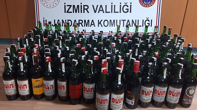 İzmir de yılbaşı öncesi sahte içki operasyonu