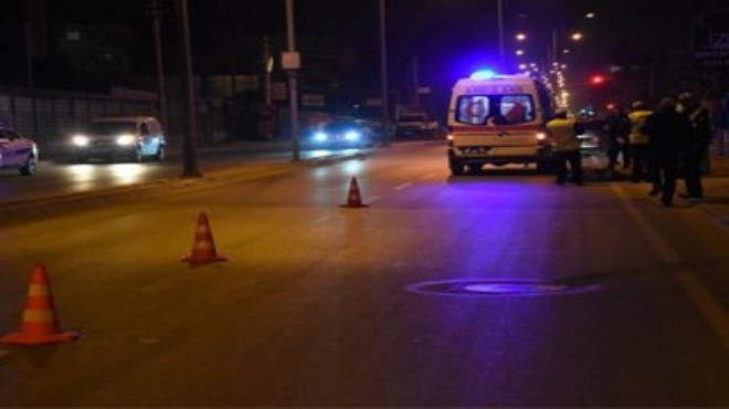İzmir de cadde ortasında feci ölüm!