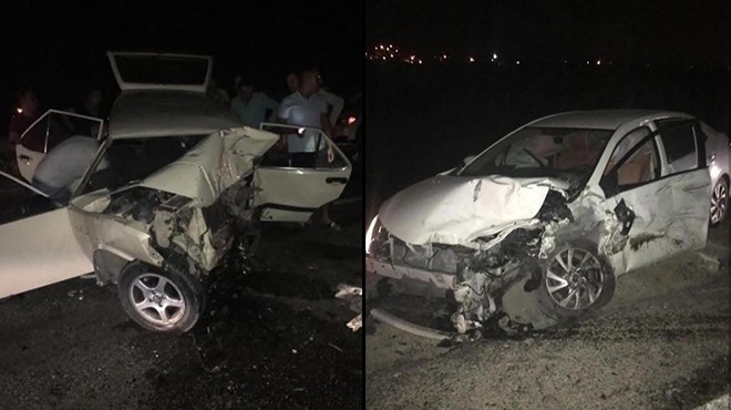 İzmir de zincirleme kaza: 1 ölü, 2 yaralı!