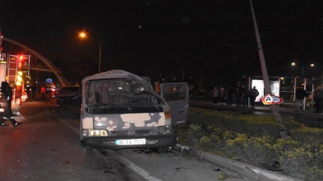 İzmir de zincirleme kaza: Can pazarı yaşandı!