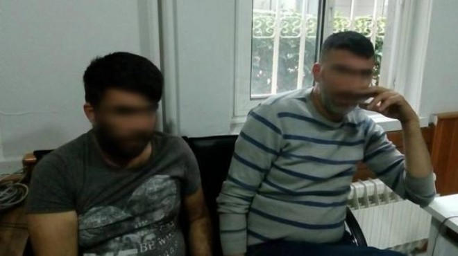 İzmir deki akü hırsızlarını ödünç kamyonet yakalattı
