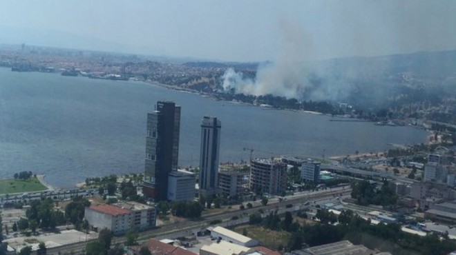 İzmir’de yangın paniği: Askeri lojmanlarda...