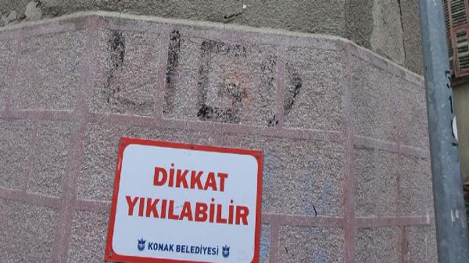 İzmir’deki cami korkutuyor: Ya yıkılırsa?
