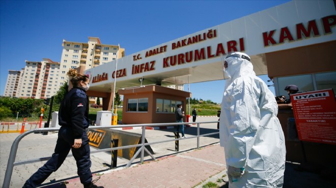 İzmir deki cezaevlerinde virüs önlemleri!