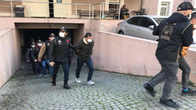 İzmir deki dev FETÖ operasyonuna 46 tutuklama daha!