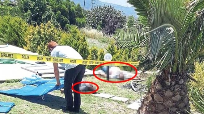 İzmir deki lüks villada feci olay! İki işçi havuz kenarında bu halde bulundu
