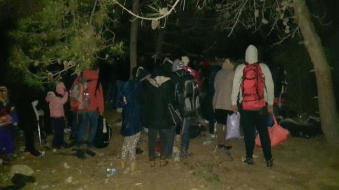 İzmir de mülteci operasyonu: 79 gözaltı