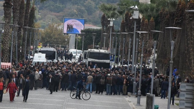 İzmir deki protesto gerginliğinde flaş karar