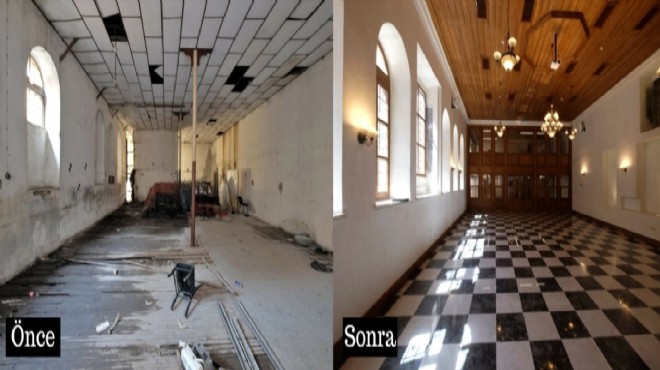 İzmir deki sinagogda göz kamaştıran değişim!