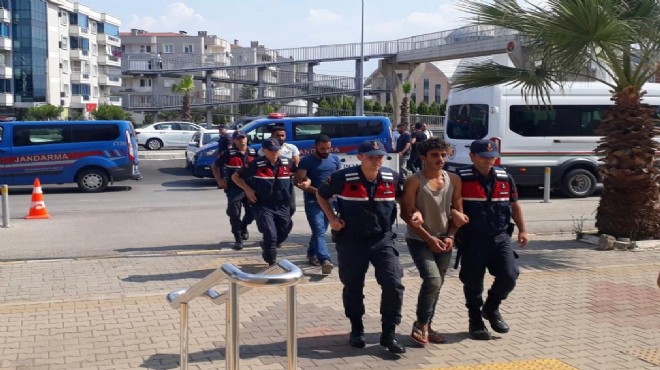 İzmir deki terör operasyonunda 5 tutuklama