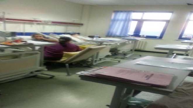 İzmir’in büyük üniversite hastanesinde yatak krizi!