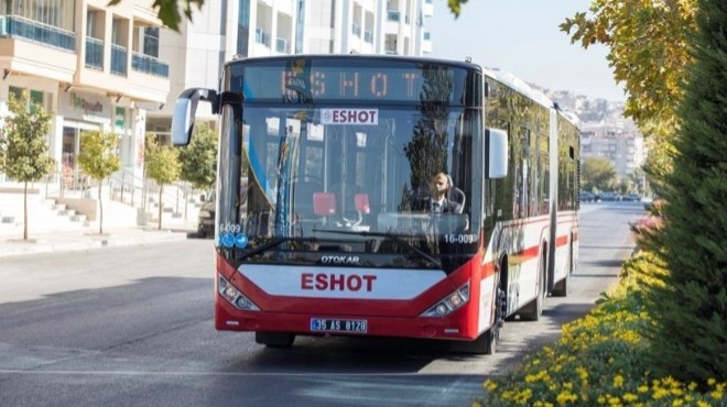 İzmir in en yoğun yerine yeni otobüs hattı