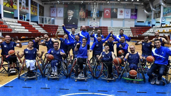 İzmir in engelsiz takımı şampiyonluğu kıl payı kaçırdı