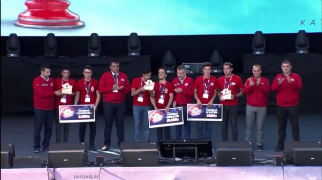 İzmir in gurur takımı: Nevvar Salih İşgören Kampüsü Robotik Ekibi