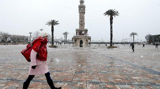 İzmir in hava raporu: İşte kar yağışının görüleceği bölgeler!