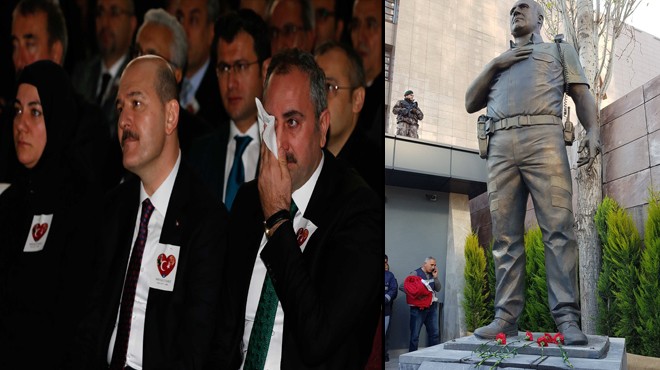 İzmir in kahramanına yakışan tören... Bakan ın gözyaşları...