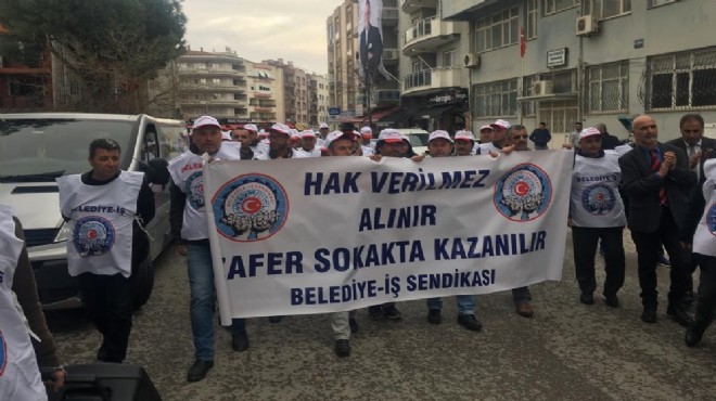 İzmir’in o ilçesinde başkan değişince işçiler mutlu sona ulaştı