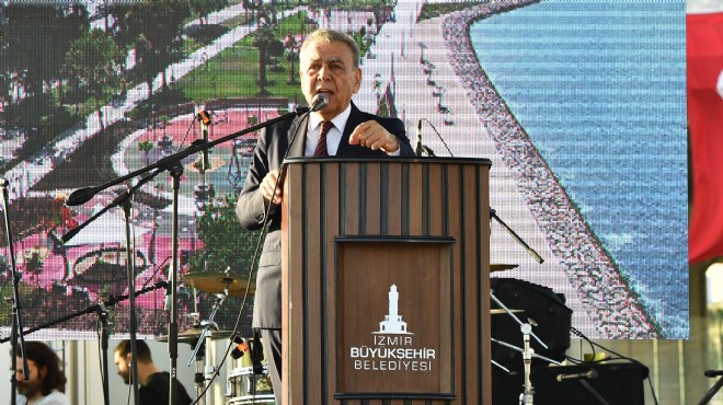 İzmir in rüya projesinde yeni etap yola çıktı... Başkan dan  24 Haziran  mesajları