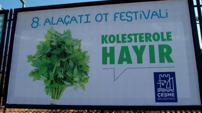 İzmir in ünlü festivali için dikkat çeken afişler: Otlarla...