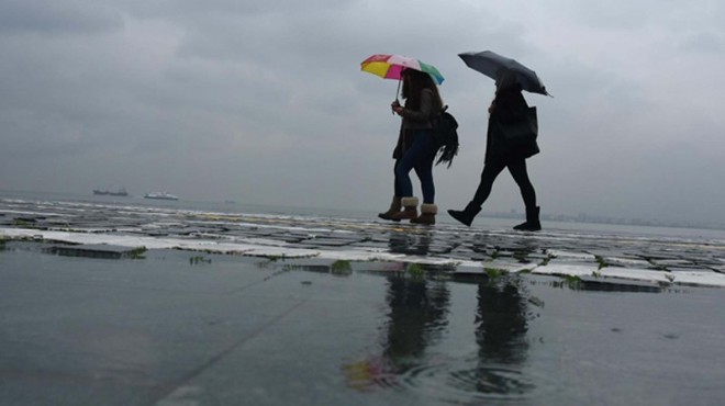 İzmir’in yağmur hasreti bitiyor