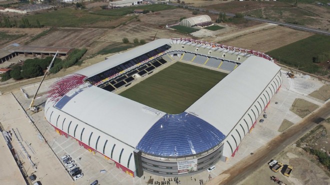 Büyükşehir den İzmir e yeni futbol mabedi... Yerli malı yurdun malı!