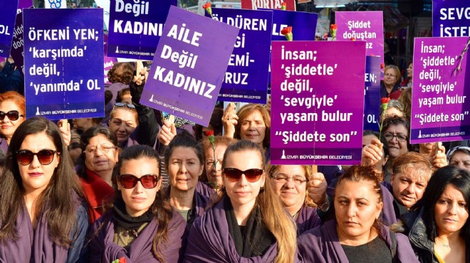 İzmir kadına şiddete karşı yürüyecek... İşte program