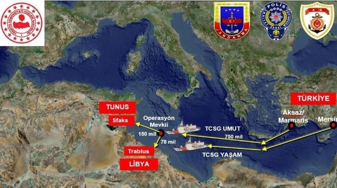 İzmir-Libya hattında Cumhuriyet tarihinin en nitelikli operasyonu!