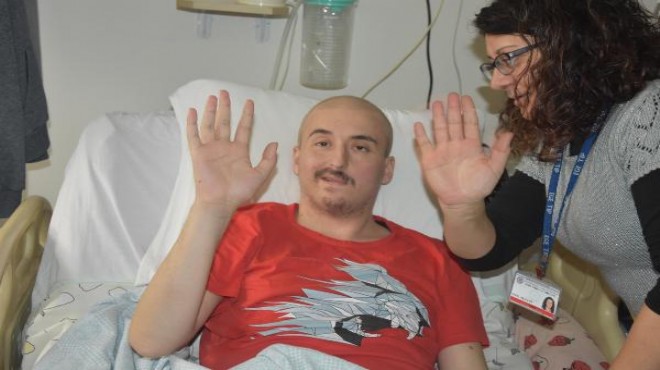 İzmir lösemi hastası Atakan dan iyi haber