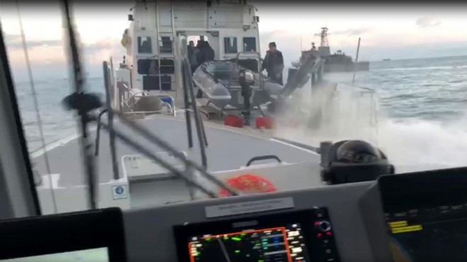 İzmir sularında bot dalaşı: Yunan kaçtı, biz kovaladık!