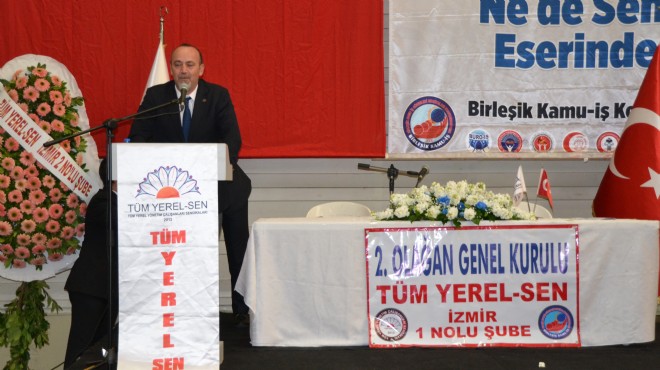 İzmir Tüm Yerel Sen de yeni yönetim belli oldu