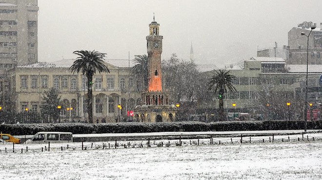 İzmir ve Ege için kar yağışı uyarısı!