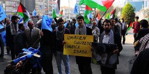  Anadolu Gençlik ten İsrail protestosu!