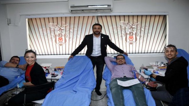 İzmirli Beşiktaşlılardan kan bağışı