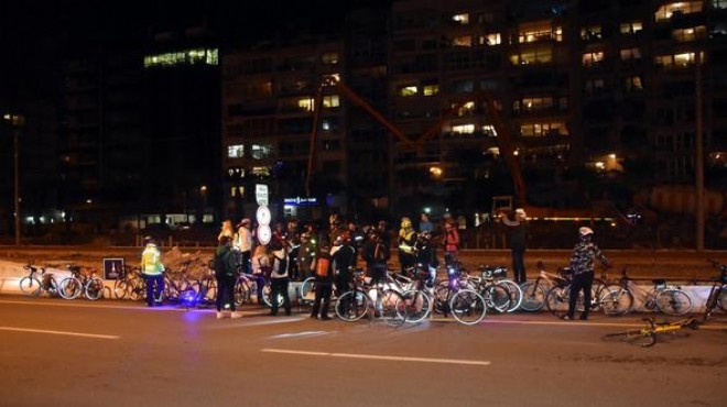 İzmirli bisikletçiler eylemde!