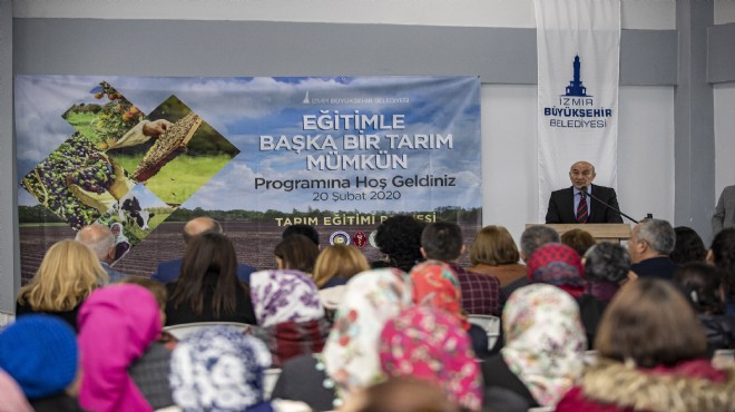 İzmirli çiftçiler eğitimde: İlk durak Kemalpaşa