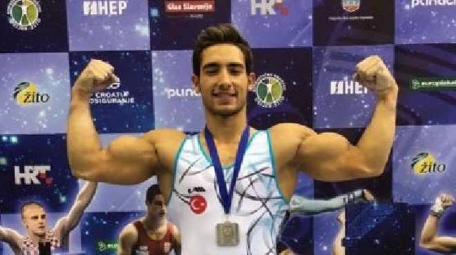 İzmirli cimnastikçi İbrahim den yeni başarı