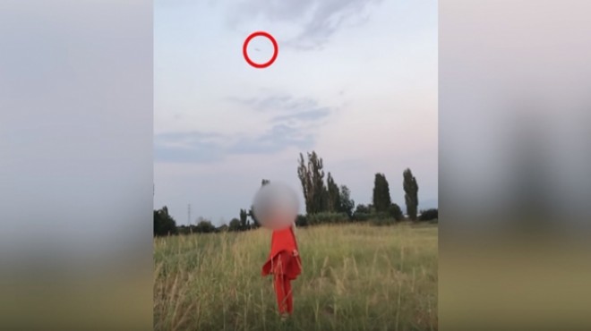 İzmirli emlakçı UFO yu yakaladı!