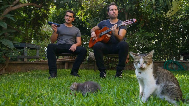 İzmirli müzisyen grup sokak hayvanları için şarkı besteledi