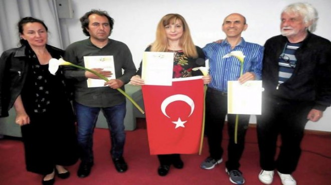 İzmirli ressama, Dünya Sanat Olimpiyatları nda altın madalya