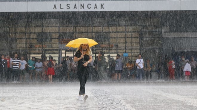 İzmirliler dikkat! Sağanak yağış geliyor