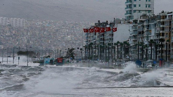 İzmirliler dikkat! Yağış ve fırtına geliyor!