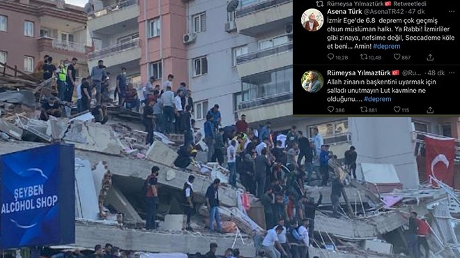 İzmirlileri hedef aldılar: Deprem sonrası büyük provokasyon!