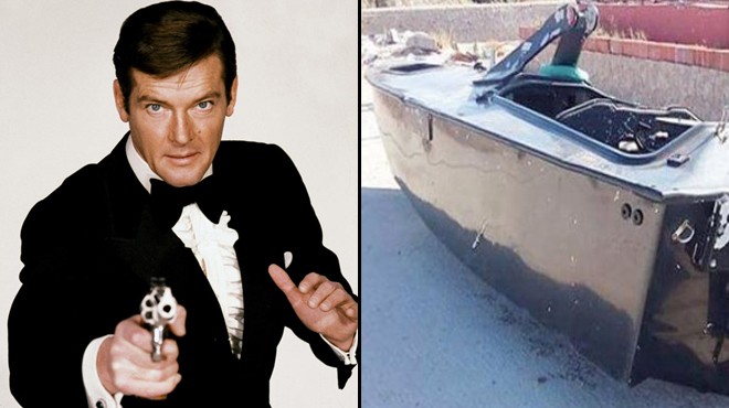 James Bond Ege sularında! Sır tekne!