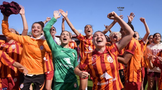 Kadınlar Süper Ligi'nde zafer Galatasaray'ın!