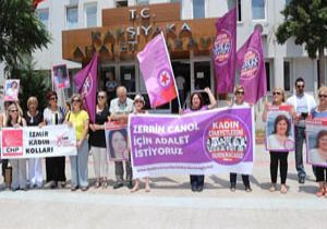 İzmirli Kadınlar Zerrin Canol için adalet istedi 