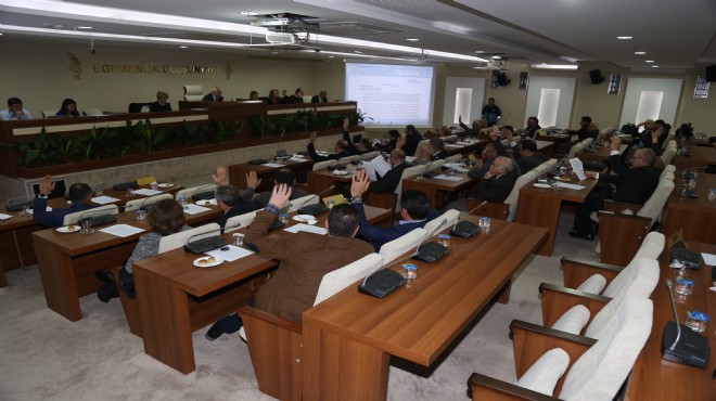 Karabağlar Belediyesi Meclisi nden örnek davranış