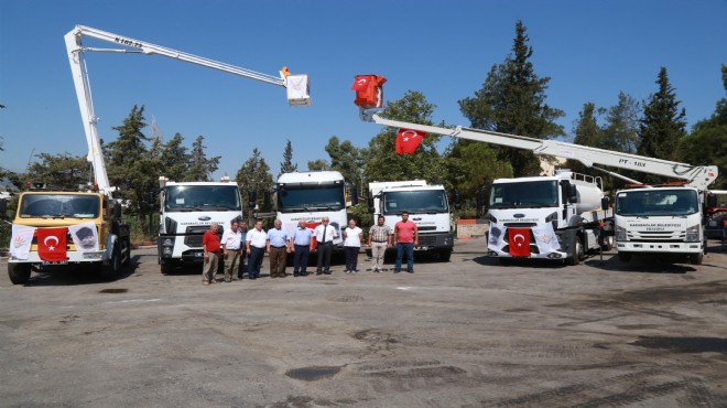Karabağlar Belediyesi araç filosuna güç kattı